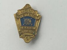 Vintage WSMA Band Lapel Pin Wisconsin School Music Assoc  B5 picture