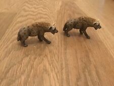 Schleich Animals: Rare Retired Hyena Figurines: Pack of 2: 2014 D-73527 picture