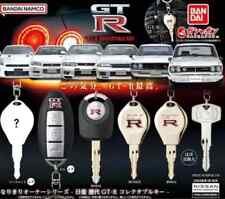 Nissan Successive GT-R Collectable Key Complete set of 6 PCS Bandai Gashapon JP picture