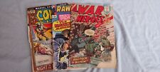 SILVER AGE / BRONZE AGE LOT OF THREE CONAN RAWHIDE KID WAR HEROS picture