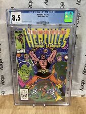Hercules Prince of Power #1 CGC 8.5 Marvel Comics White Pages Bob Layton 1984 picture