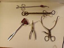 LOT Of 5 Vintage Doctor Medical Surgical Tools - Oddities For Display SKLAR  picture
