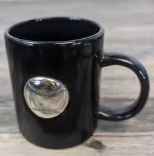 Ganz Black Baseball Mug Ceramic Coffee Mug 12 oz 4