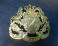 Prussia Field Badge Wappen HANDMADE Prussian Helmet WW1German Pickelhaube Brass picture