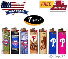 (7 Lighters) BIC Philadelphia Phillies MLB Officially Licensed Cigarette Lighter picture