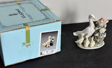 1984 Lladro 1439 “How Do You Do” Mother Duck And Ducklings With Original Box picture