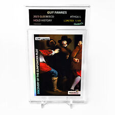 THE DISCOVERY OF THE GUNPOWDER PLOT Guy Fawkes 2023 GleeBeeCo Card #THG6-L /49 picture