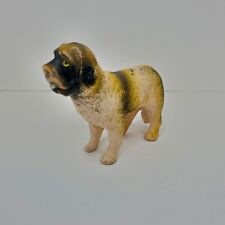 Vintage 1970's Imperial Toy Rubber Saint Bernard Puppy Dog Figurine No. 1222 picture