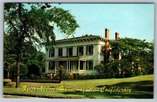 Postcard Montgomery Alabama First White House of the Confederacy Jefferson Davis picture