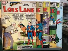 SUPERMAN'S GIRLFRIEND LOIS LANE #42 43 47 65 66 DC 1963-66 CAPT MARVEL SILVER picture