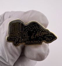 Gold Tone Coeur d'Alene, Idaho Pin. Lapel. Vintage?  picture
