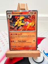 Armarouge 041/198 VERTICAL LINE HOLO USA EXCLUSIVE Pokemon Scarlet & Violet TCG picture