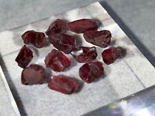 Purple Rhodolite Garnet. Natural  38.35 ctw  12 gems Red  Rare High Clairity picture