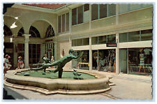 c1960's Fountain Court Monument Shop at Nassau Bahamas Unposted Postcard picture