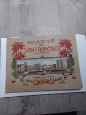 Antique San Francisco Illustrated Travel Booklet Brochure Souvenir picture