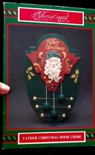 Vintage 1991 Father Christmas Door Chime-House of Lloyd - Xmas Around the World picture