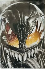 CARNAGE BLACK WHITE AND BLOOD #1 MICO SUAYAN EXCLUSIVE VIRGIN VARIANT VENOM picture