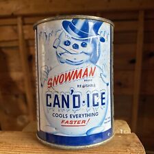 Snowman Cand Ice full metal can  picture