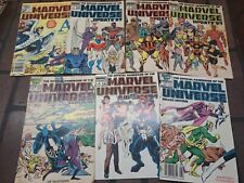 Official Handbook Of The Marvel Universe Update Lot Of 7  picture