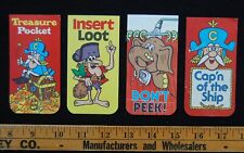 [ 1970s - 1980s CAP'N Crunch, Smedley & LaFoote Vintage Cereal IRON-ON PATCHES ] picture