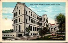 Postcard Main Building, Spring Hill College in Mobile, Alabama picture