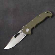 Demko Knives AD20 Harpoon MagnaCut - Slot & Studs / OD Green G10 picture
