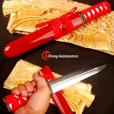 40CM Self-Defense Sharp Tanto Japanese Samurai Short Sword Handmade Small Knife picture