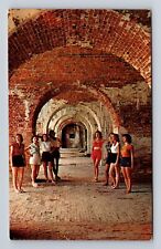 Fort Morgan AL-Alabama, Historic Brick Arches, Antique, Vintage Postcard picture