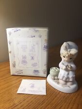 PRECIOUS MOMENTS ALWAYS TAKE TIME TO PRAY 1995 SIGNED MEMBERS ONLY FIGURINE  picture