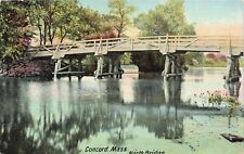 North Bridge, Concord, Mass. Vintage PC picture