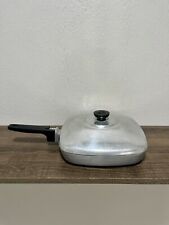 Vintage Wagner Ware Sidney -O- Magnalite 4510 Square Skillet Frying Pan w/lid picture