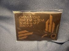 2024 Disney Parks Star Wars Galaxy Edge Batuu Spira Copper Metal Coin Gift Card picture