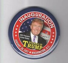 #8  2017 pin DONALD TRUMP pinback INAUGURATION 45th PRESIDENT button January 20 picture
