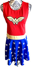 Ladies XL Halloween Zip Costume Wonder Woman dress costume DC Comics Original picture
