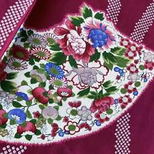 Japanese Antique Kimono Taisho Flower Pattern Pure Silk 20 picture