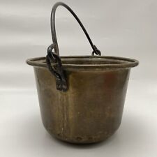 WOW Vintage or Antique Brass Kettle Cooking Stock Pot From Israel 9