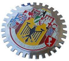10 German cities car grille badge picture