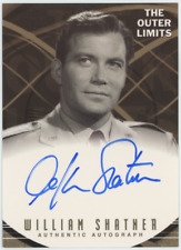 William Shatner 2002 Rittenhouse The Outer Limits Premiere A4 Auto Signed 25801 picture