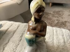 VINTAGE ROYAL COPLEY BLACKMOOR FIGURINE HAND PAINTED picture