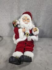 Vintage Santa with Presents Sitting Christmas Home Decoration picture