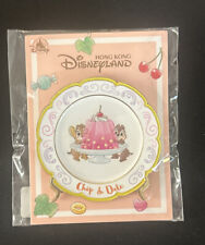 Disney Pin HKDL Hong Kong Chip Dale Plate Food 2023 Redemption Series Summer... picture