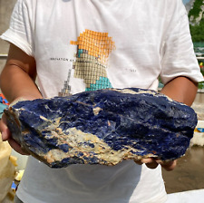 6380g Large Noble Blue Sodalite Quartz Crystal Gemstone Mineral Raw Specimen picture