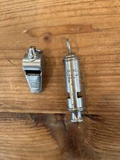 VTG Whistle Lot ACME Thunderer-Cork Inside And The ACME City Whistle England picture