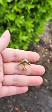 Vintage Boeing Airplane Lapel Pin Mens Gift Fathers Day Gift Gold Toned picture