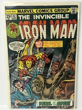 The Invincible Iron Man #82 Marvel Comics 1976 Bronze Age, Boarded picture