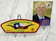 VINTAGE Texas Longhorn Council Strip  CSP Boy Scouts America BSA NEW  picture