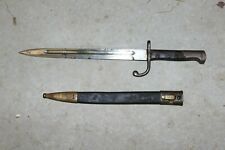 1 Original Brazilian Mauser M1908 Bayonet Knife with Scabbard Simson &Suhl #Y25 picture