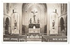 Rome City Indiana RPPC c1951 Kneipp Springs Chapel, religion picture