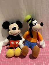Disney Just Play Mickey Mouse And Goofy Plush picture