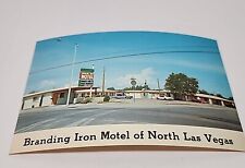Branding Iron Motel North  Las Vegas Nevada Vintage Postcard Unposted JBbx39 picture
